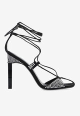 Adele 105 Crystal-Embellished Sandals