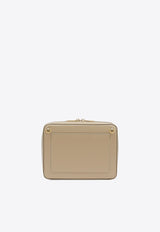 Medium DG Logo Crossbody Bag in Patent Leather