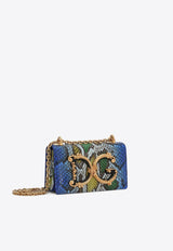 DG Girls Python Print Crossbody Bag