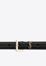 Cassandre Thin Leather Belt