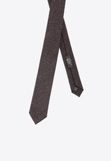 Patterned Wool Tie