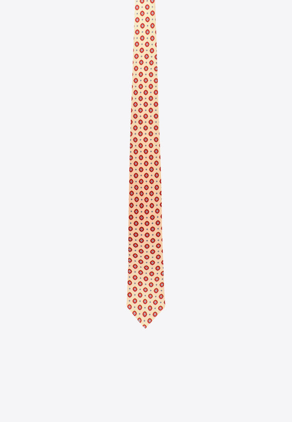 Patterned Silk Tie