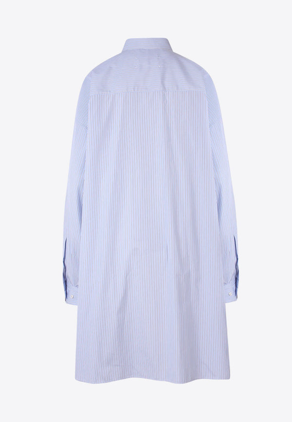 Pinstripe Oversized Shirt