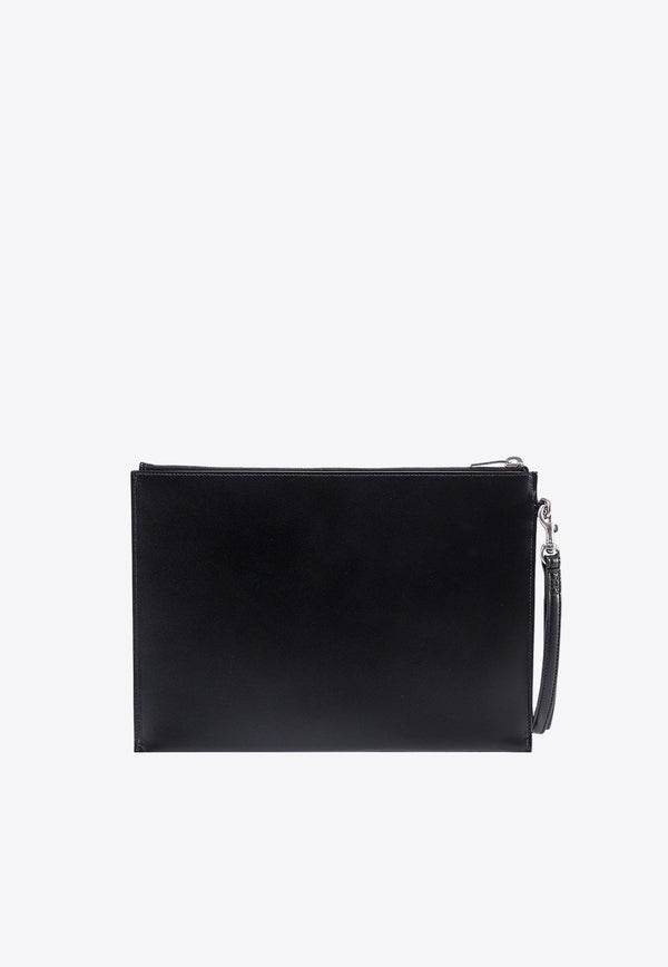 Cassandra Leather Zip Pouch