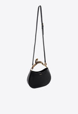 Hobo Cat Leather Handbag