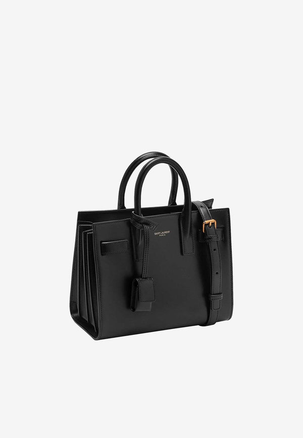 Nano Sac De Jour Leather Tote Bag