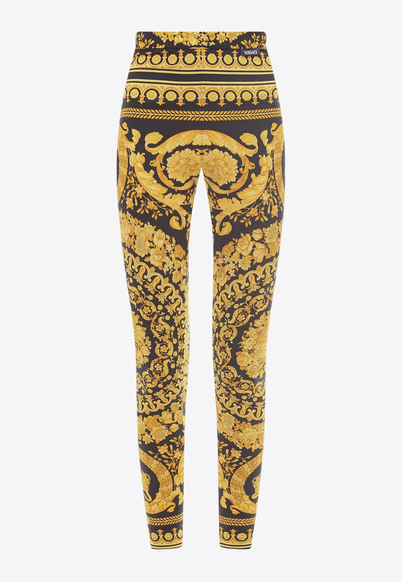 Barocco Print Leggings