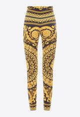 Barocco Print Leggings