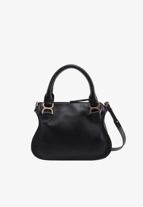 Small Marcie Leather Top Handle Bag