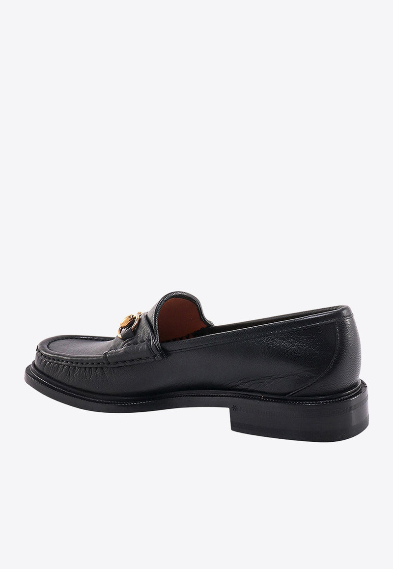 Horsebit-Detail Leather Loafers