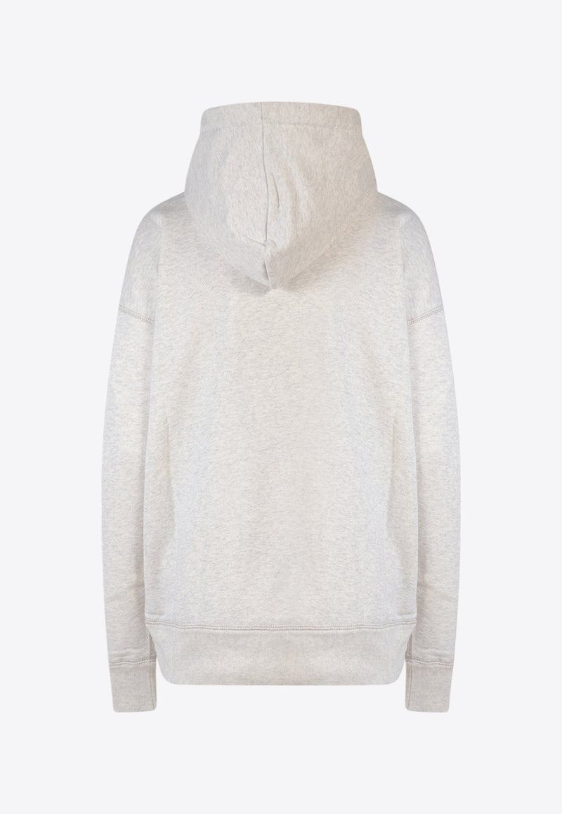 Mansel Logo Print Hooded Sweatshirt