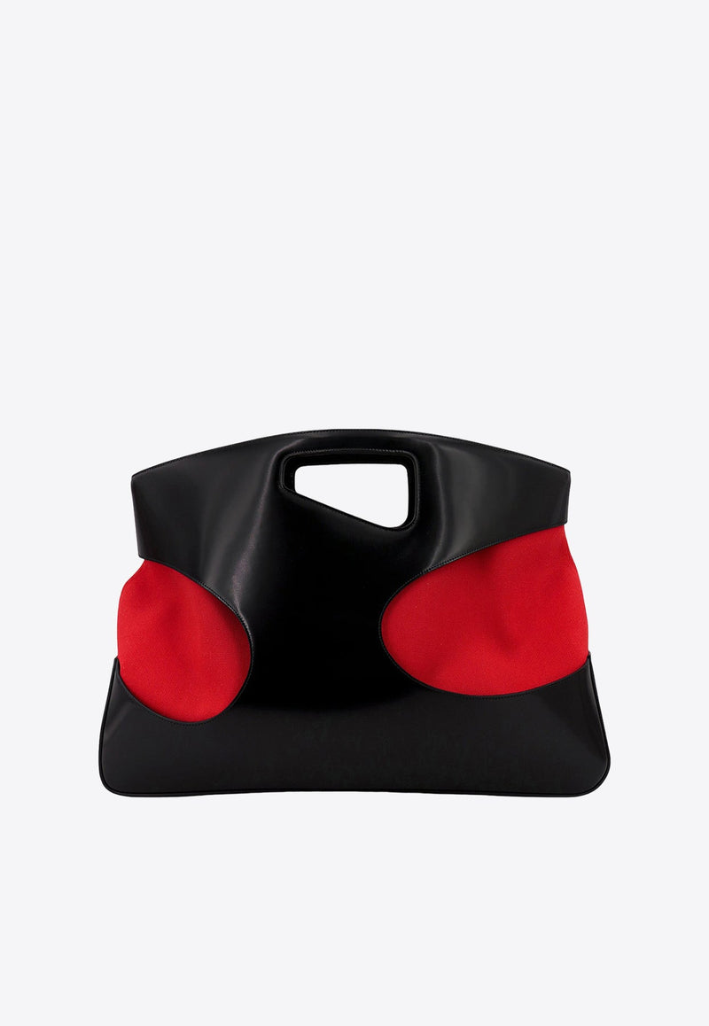 Cut-Out Top Handle Bag