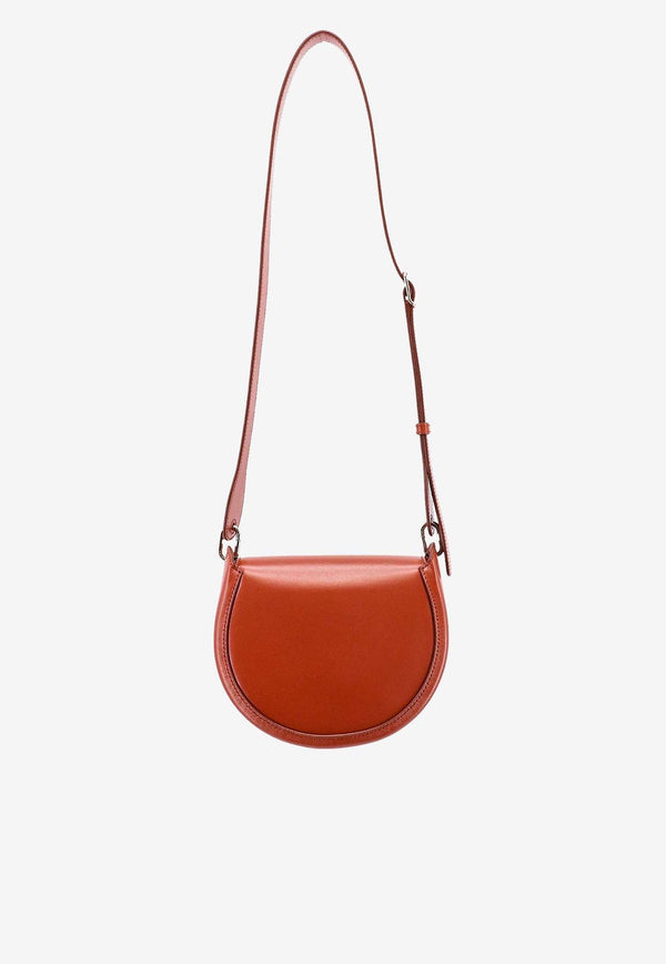 Arlene Charm Leather Crossbody Bag