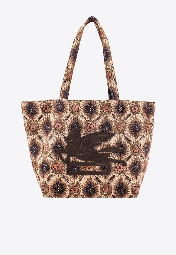 Trotter Jacquard Tote Bag