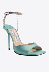 Saeda 100 Crystal-Embellished Sandals