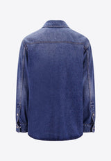 Signature VLogo  Denim Shirt