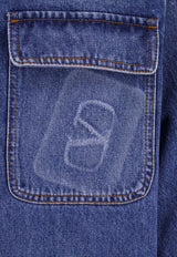 Signature VLogo  Denim Shirt