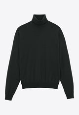 Cassandre Embroidered Turtleneck Sweater