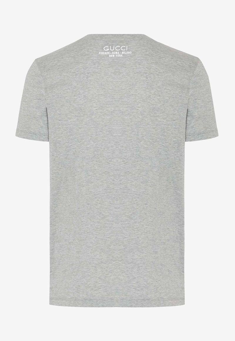 V-neck Logo T-shirt