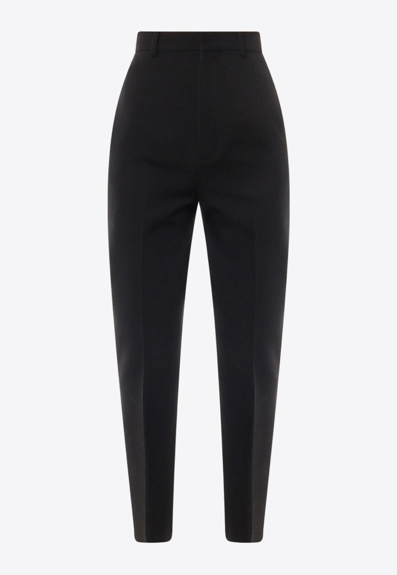 Slim-Leg Tailored Pants in Wool