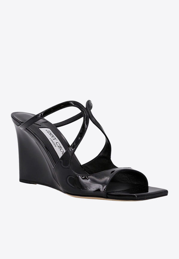 Anise 85 Wedge Leather Sandals