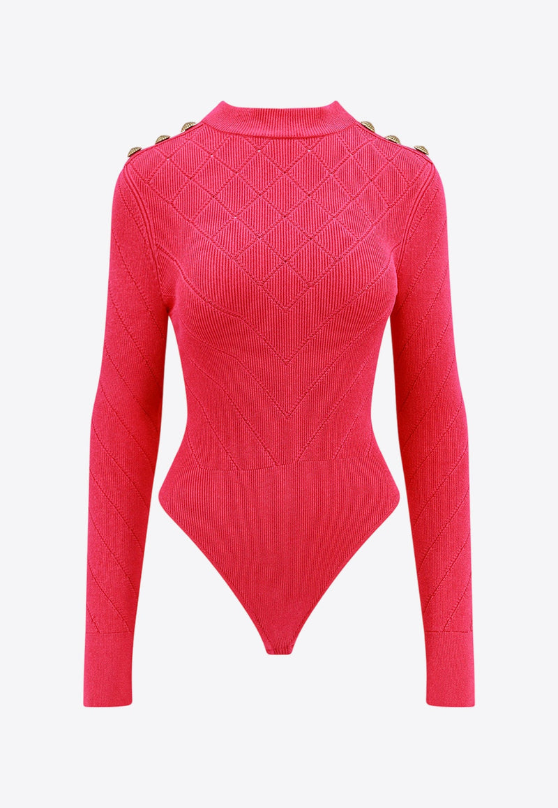 Rombus Knit Bodysuit