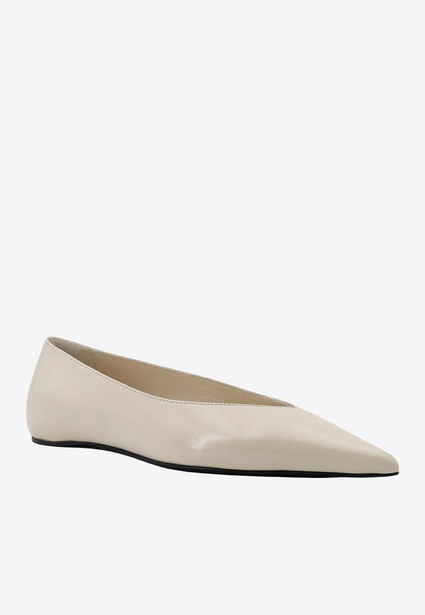The Asymmetric Pointed Ballet Flats