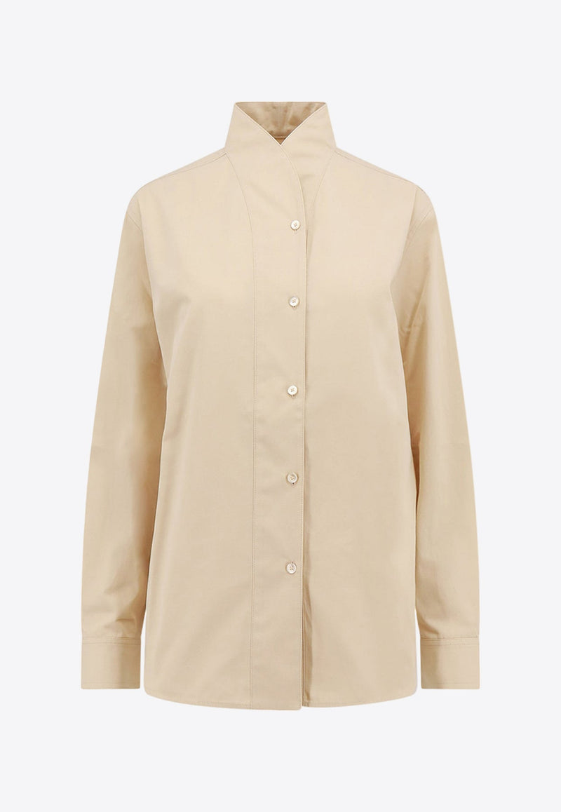 Overlay Long-Sleeved Shirt