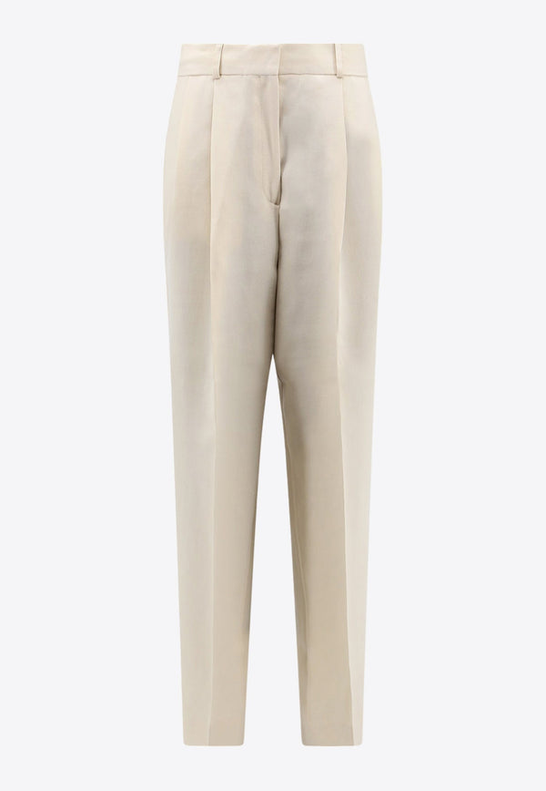 Double-Pince Tailored Pants