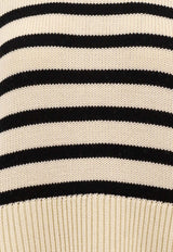 Turtleneck Striped Sweater