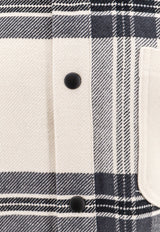 Curve Logo Checked Shirt