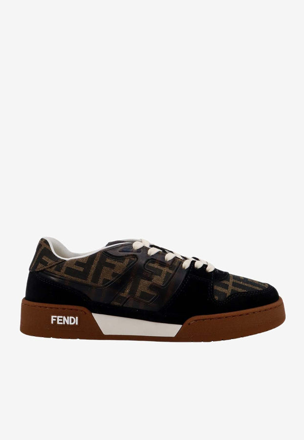 Match Paneled Low-Top Sneakers