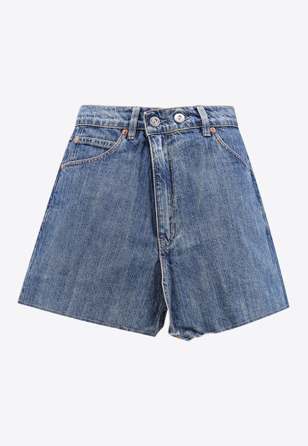 Cover Mini Denim Skirt