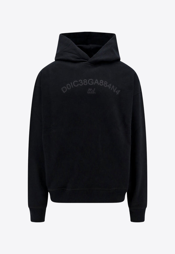 Logo Print Hooded Sweatshirt