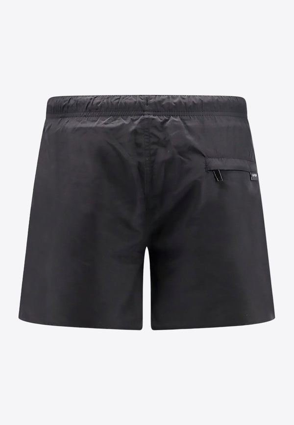 Logo Patch Swim Shorts