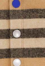 Checked Cashmere Snood