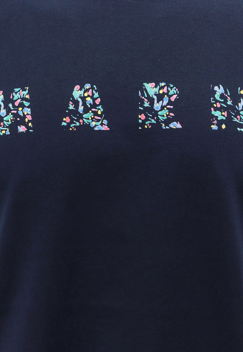 Logo Print Crewneck T-shirt