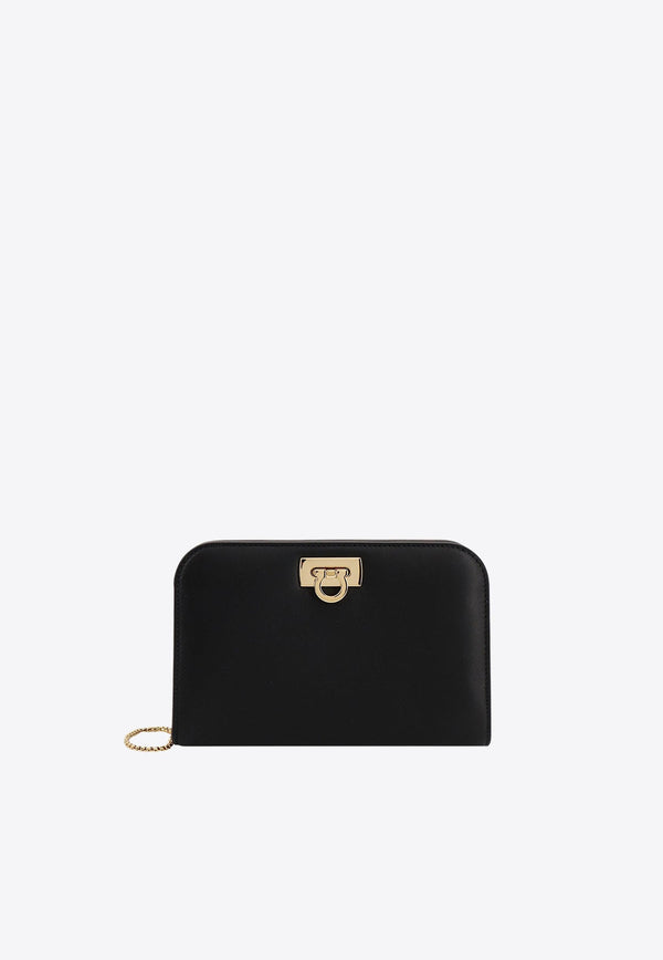 Mini Diana Clutch Bag in Leather