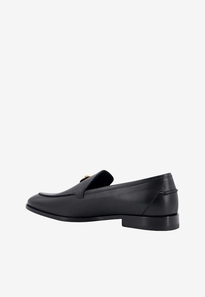 La Medusa Calf Leather Loafers