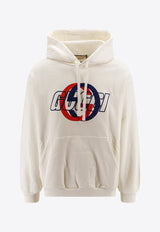 Interlocking G Print Hooded Sweatshirt