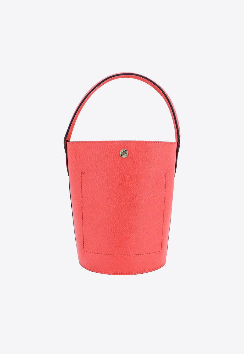 Small Épure Leather Bucket Bag