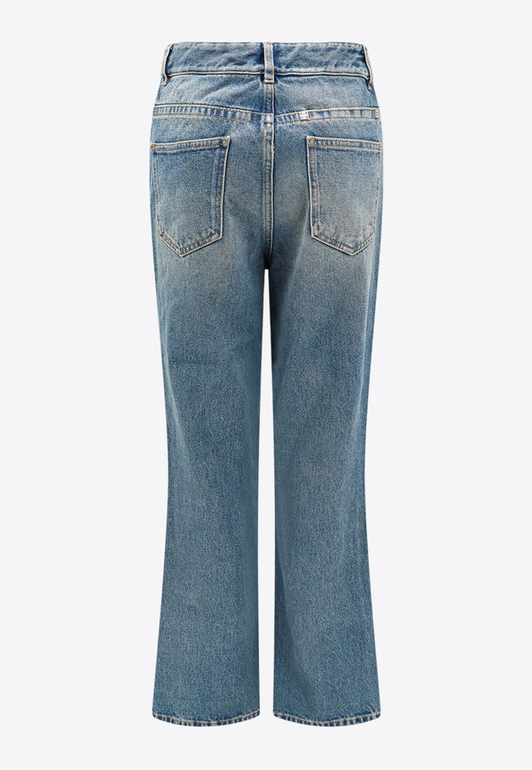 4G Chain Boot Cut Jeans