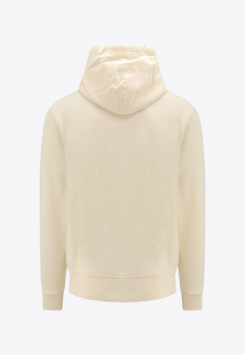 Embroidered Logo Hooded Sweatshirt