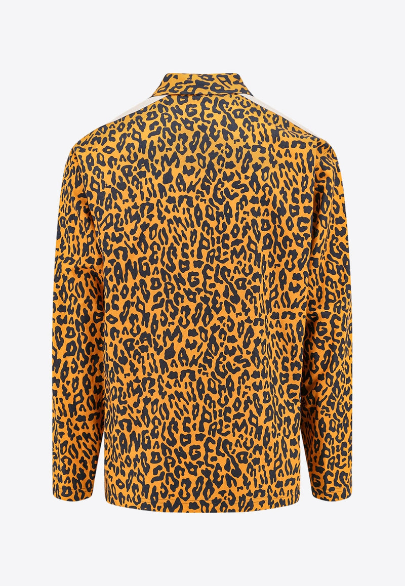 Cheetah Print Long-Sleeved Shirt