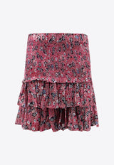 Naomi Floral Mini Skirt