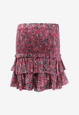 Naomi Floral Mini Skirt