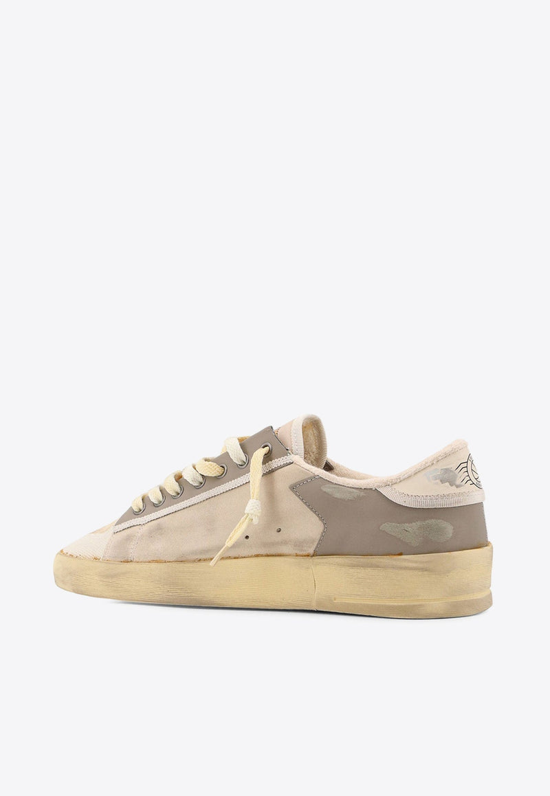 Stardan Distressed Low-Top Sneakers