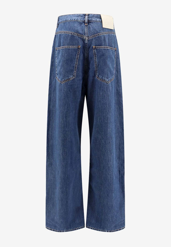 Basic Wide-Leg Jeans