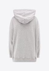 V Detailed Hooded Sweatshirt