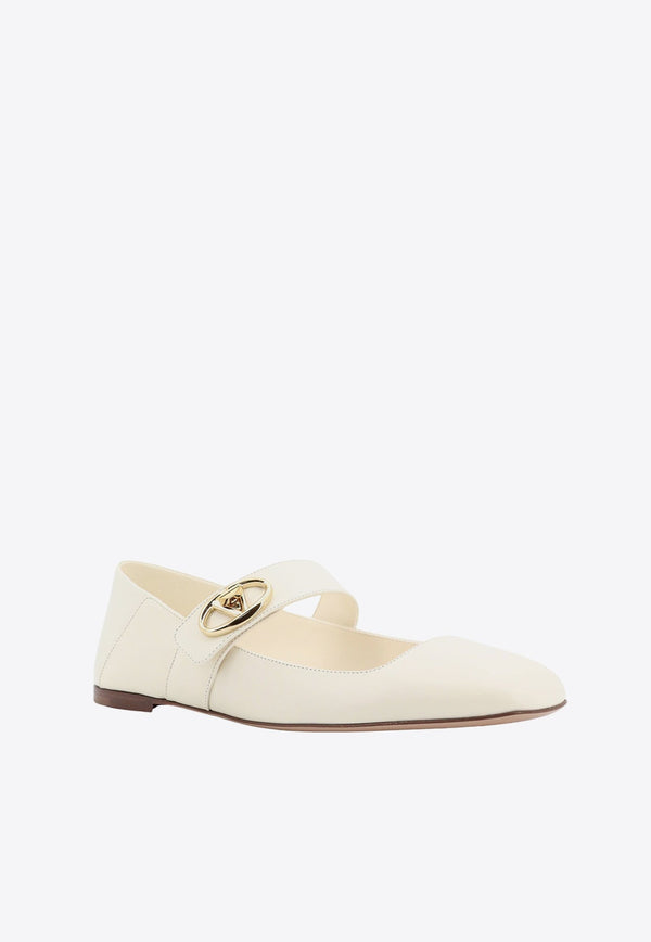 VLogo Locker Mary-Jane Ballet Flats